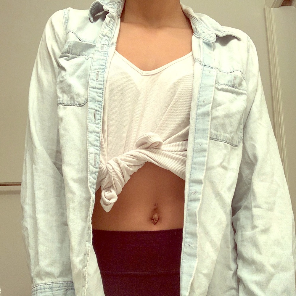 LIGHT DENIM OVERTHROW